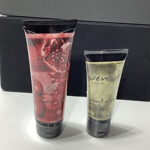 WEN By Chaz Dean Sweet Almond Mint Pomegranate Lot C Finishing Treatment Creme N
